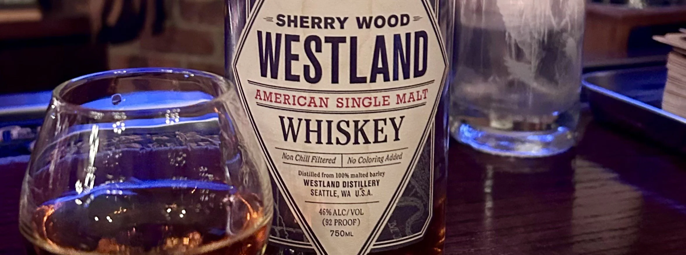 Review #564 - Westland Sherry Wood — Me, My Wife & Whisky